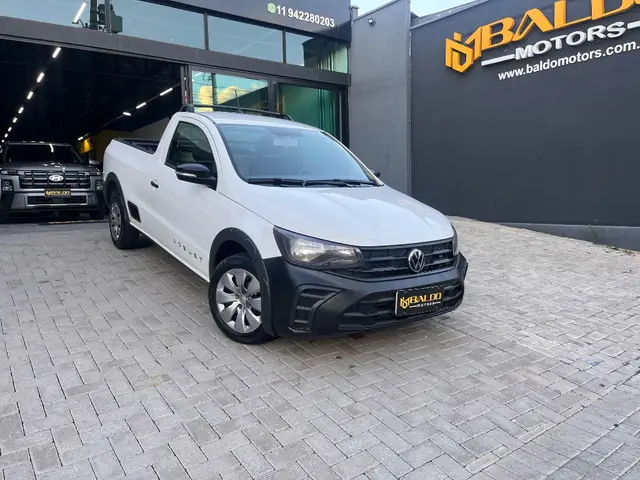 Carro Volkswagen Saveiro 2024 Robust CS 1.6