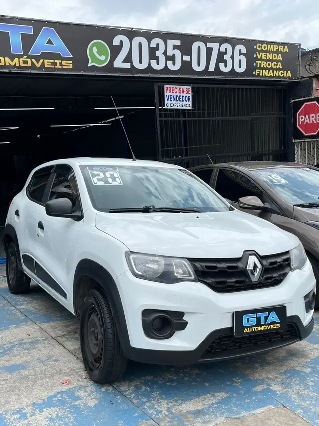 Carro Renault Kwid 2020 Zen 1.0 12v SCe (Flex)