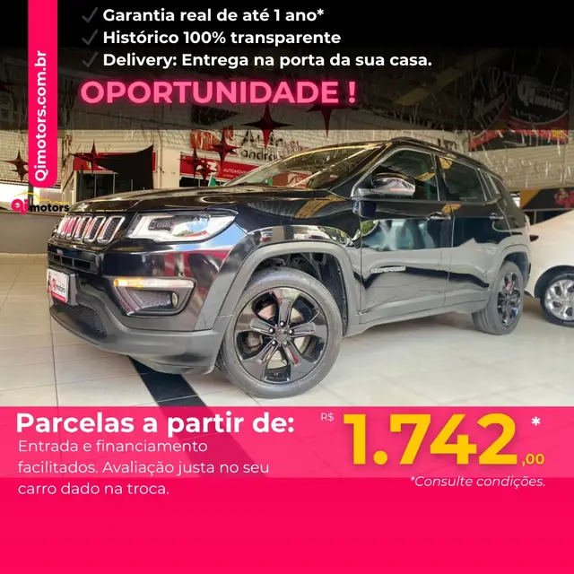 Carro Jeep Compass 2018 2.0 Longitude 4x2 (Aut) (Flex)
