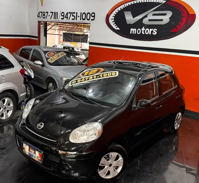 Carro Nissan March 2012 1.0 16V S (Flex)