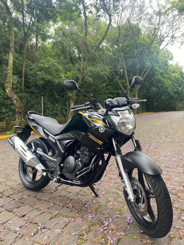 Moto Yamaha YS 250 Fazer 2014 Black Edition
