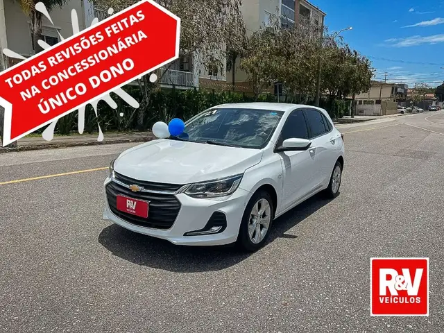 Carro Chevrolet Onix 2021 Premier 1.0 Turbo (Flex) (Aut)