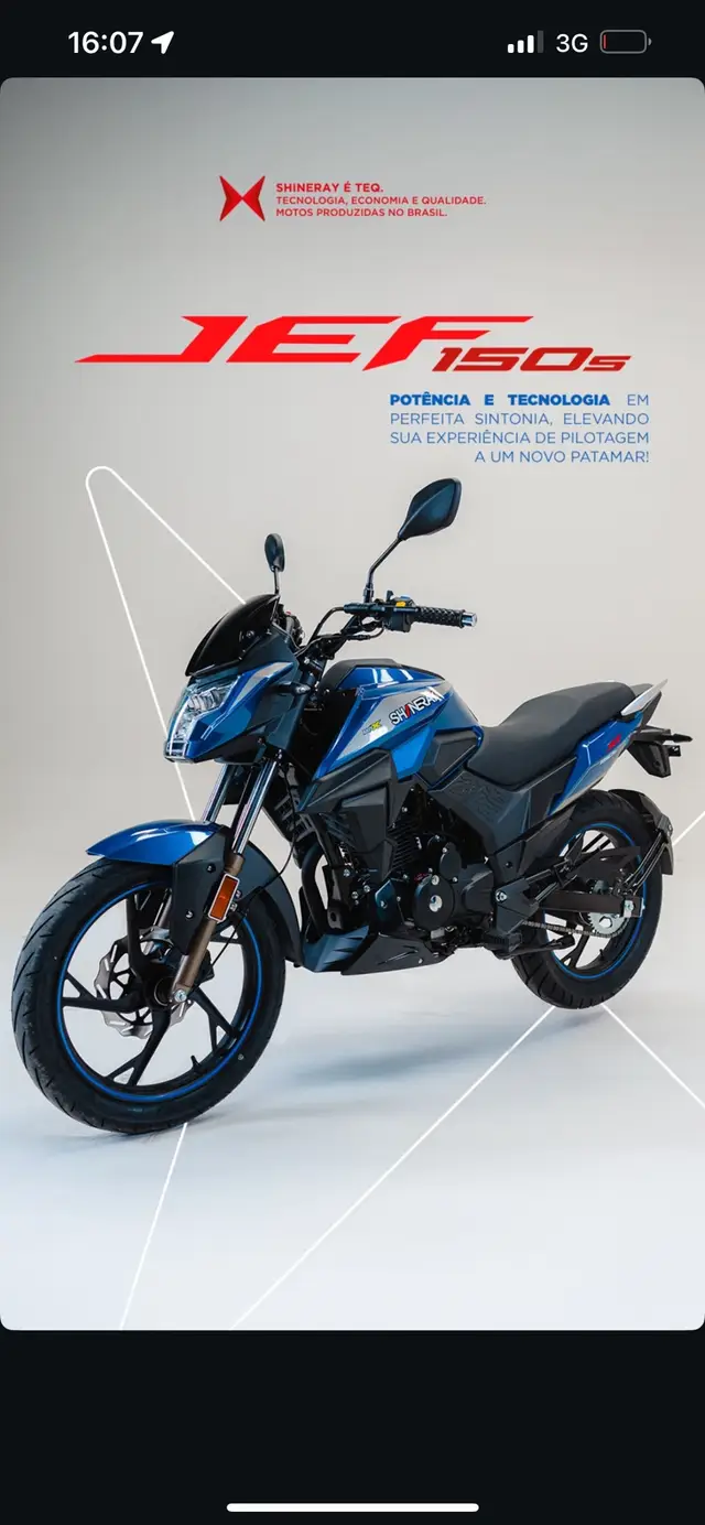 Moto Shineray JEF 150 2026 S