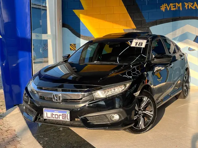 Carro Honda Civic 2018 Touring 1.5 Turbo CVT