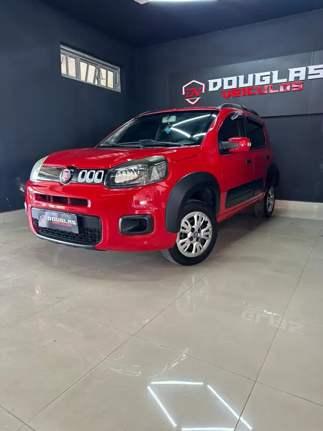 Carro Fiat Uno 2015 Way 1.0 8V (Flex) 4p