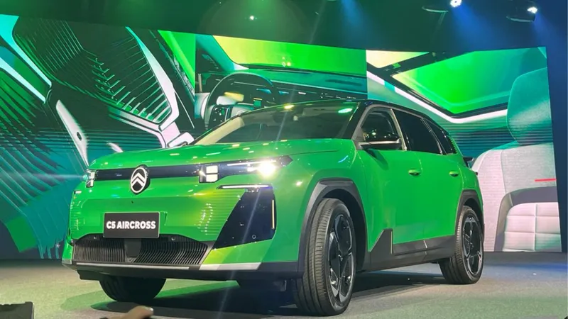 Citroën revela C5 Aircross com porte de Compass e interior que C3 não tem