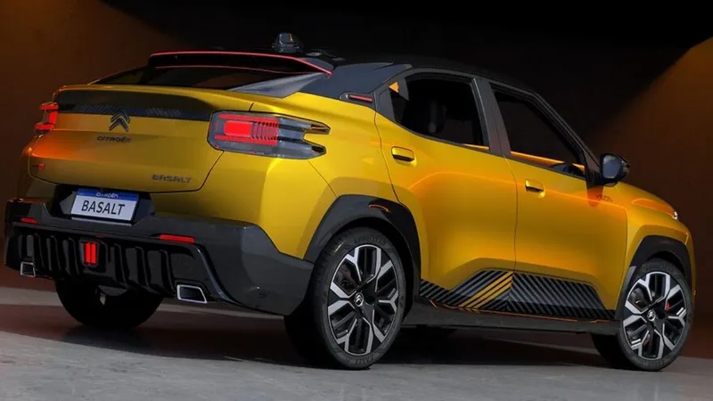 Citroën Basalt Vision é SUV rebaixado que você não pode ter