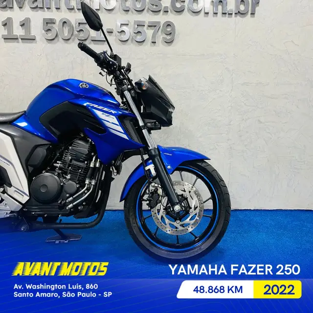 Moto Yamaha YS 250 Fazer 2022 ABS