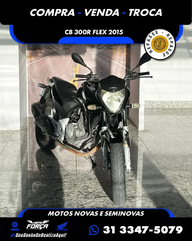 Moto Honda CB 300R 2015 Standard