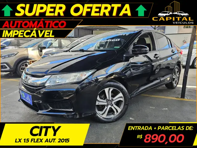 Carro Honda City 2015 LX 1.5 CVT (Flex)