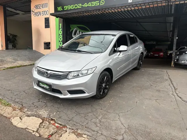 Carro Honda Civic 2012 New  LXS 1.8 16V i-VTEC (Aut) (Flex)