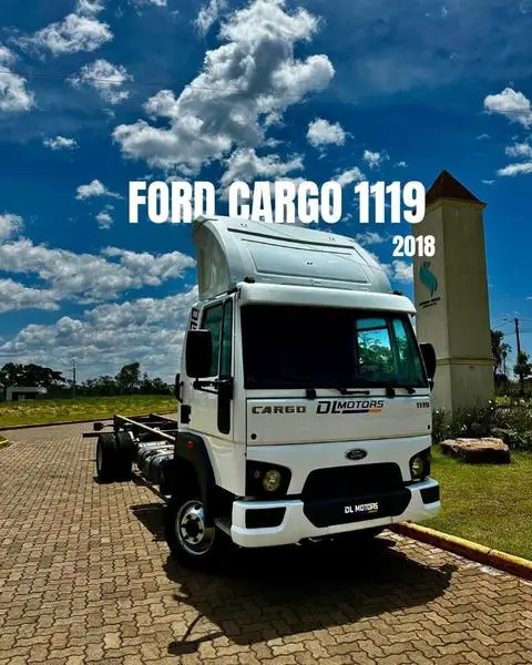 Caminhão Ford Cargo 1119 2018 Cargo 1119