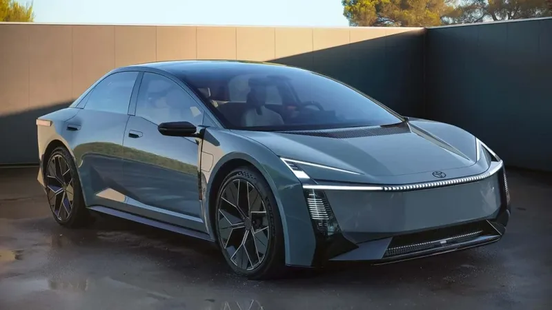 Novo Toyota Corolla futurista tem truque de veículos dos anos 90