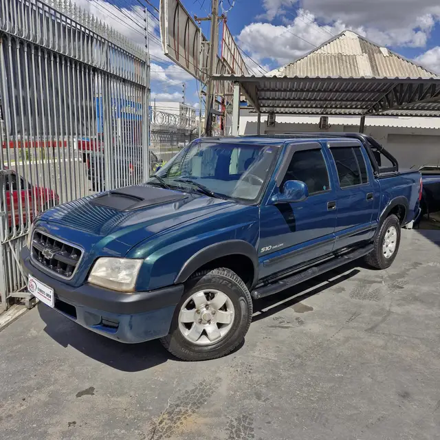 Carro Chevrolet S10 Cabine Dupla 2004 S10 DLX 4X4 2.8 Turbo (Cab Dupla)