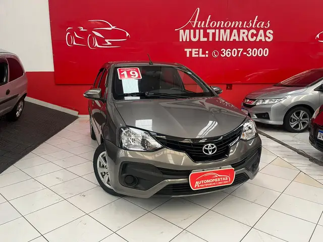 Carro Toyota Etios 2019 X Plus 1.5 (Aut) (Flex)