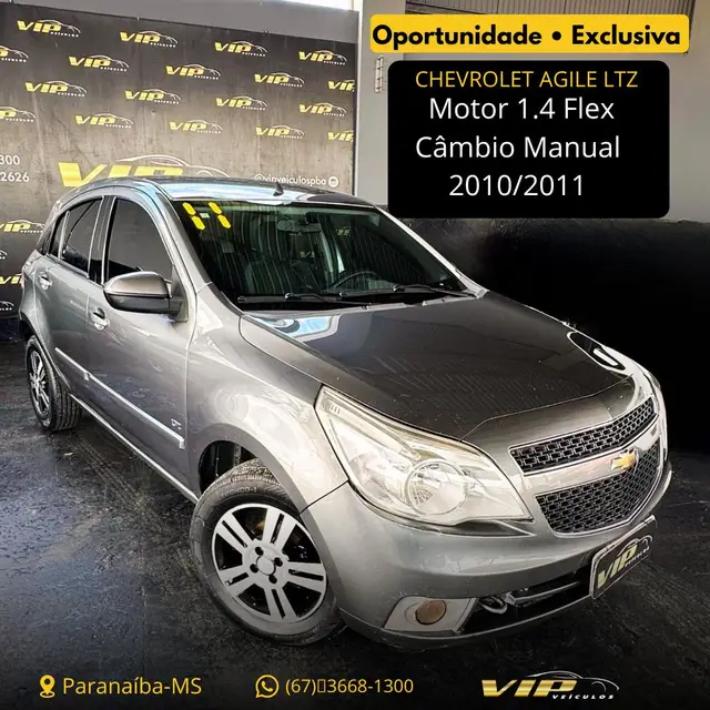 Carro Chevrolet Agile 2011 LTZ 1.4 8V (Flex)