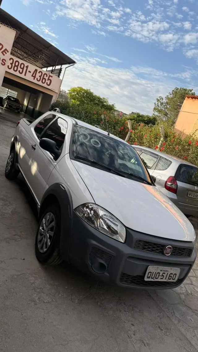 Carro Fiat Strada 2020 Hard Working 1.4 (Flex) (Cabine Dupla)