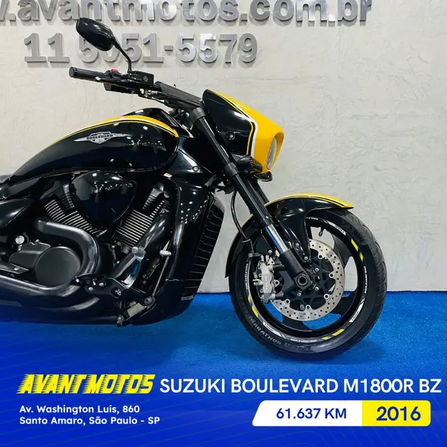 Moto Suzuki Boulevard 2016 M1800 R Boss