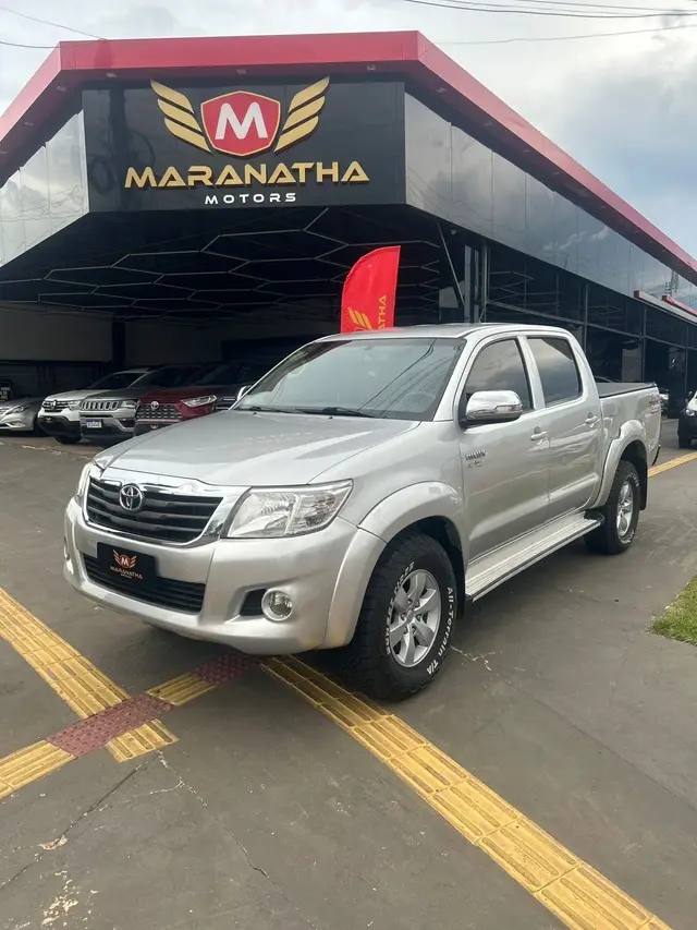 Carro Toyota Hilux Cabine Dupla 2013 Hilux 2.7 SRV CD 4x4 (Flex) (Aut)