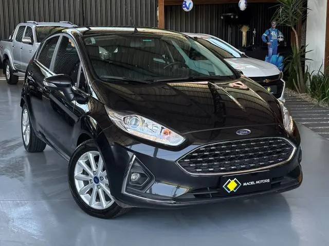 Carro Ford New Fiesta Hatch 2018 New Fiesta Titanium 1.6 16V (Aut)