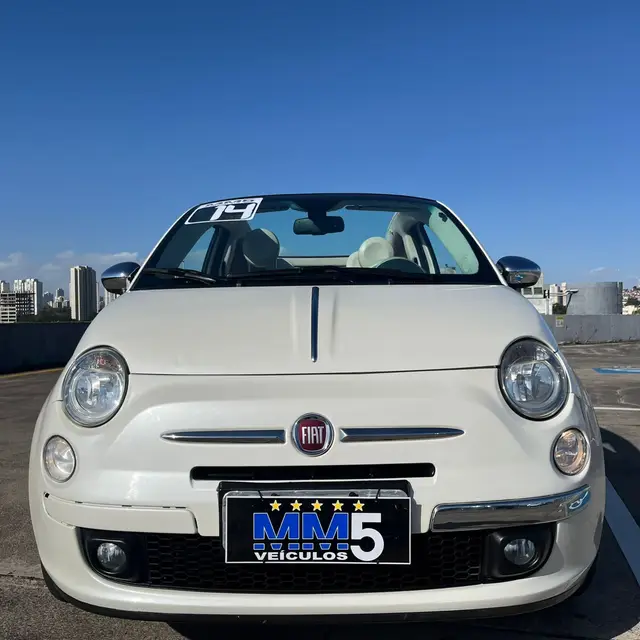 Carro Fiat 500 2014 Cabrio 1.4 Multiair (Aut)