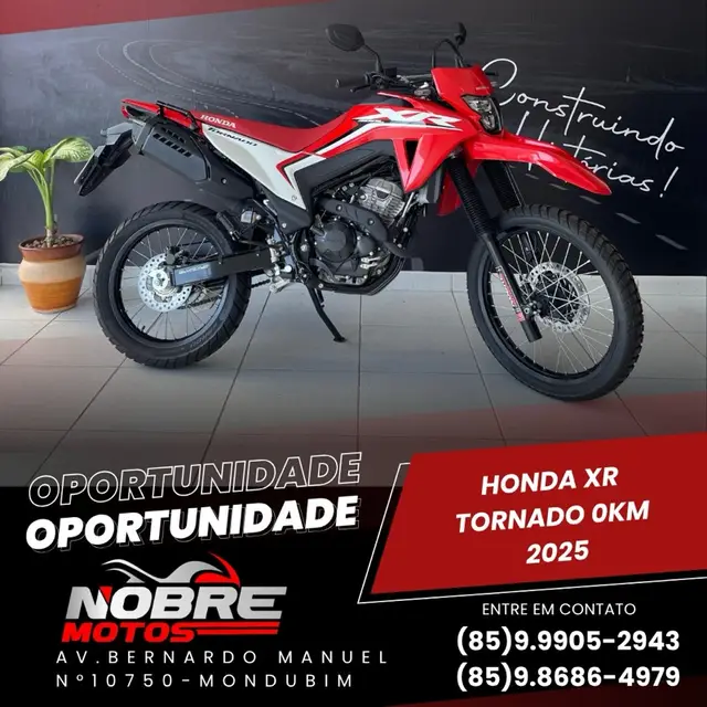 Moto Honda XR 300L 2025 Tornado