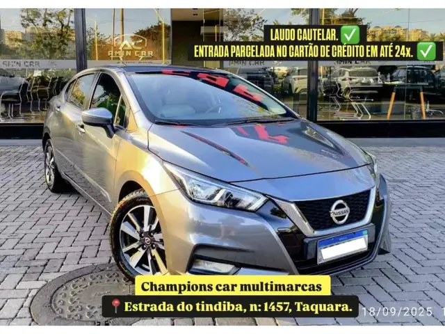 Carro Nissan Versa 2022 Sense 1.6 (Flex) (Aut)