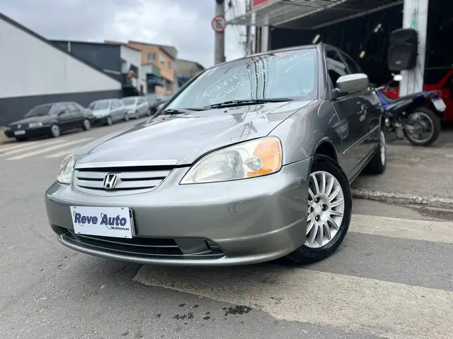 Carro Honda Civic 2001 Sedan LX 1.7 16V (Aut)