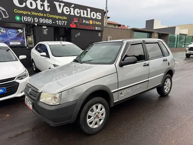 Carro Fiat Uno Mille 2013 Fire Economy Way 1.0 (Flex) 4p