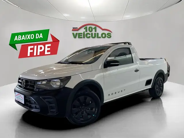 Carro Volkswagen Saveiro 2025 Robust Total Flex 16V