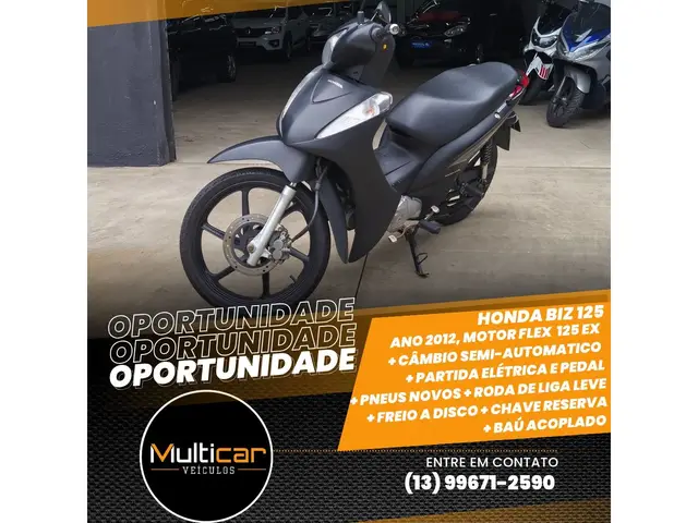Moto Honda Biz 125i 2012 ES