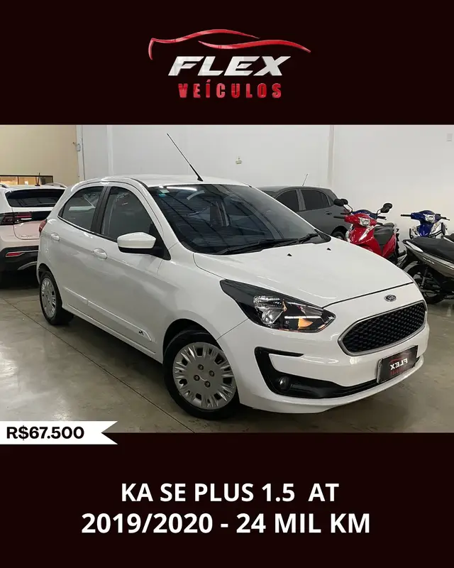 Carro Ford Ka 2020 1.5 SE Plus (Aut) (Flex)