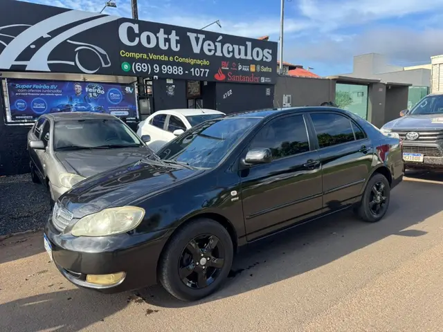 Carro Toyota Corolla 2005 Sedan XEi 1.8 16V (nova série)