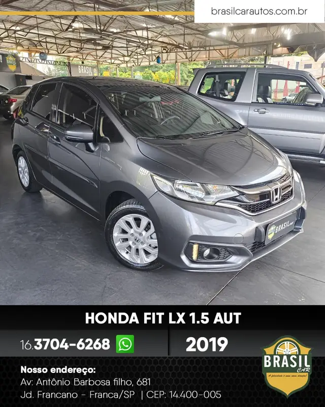 Carro Honda Fit 2019 1.5 16v LX CVT (Flex)