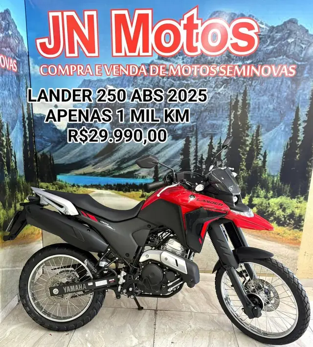 Moto Yamaha XTZ 250 Lander 2025 Connected
