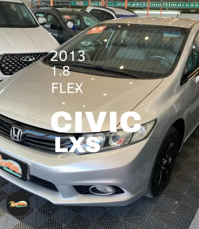 Carro Honda Civic 2013 New  LXS 1.8 16V i-VTEC (Aut) (Flex)