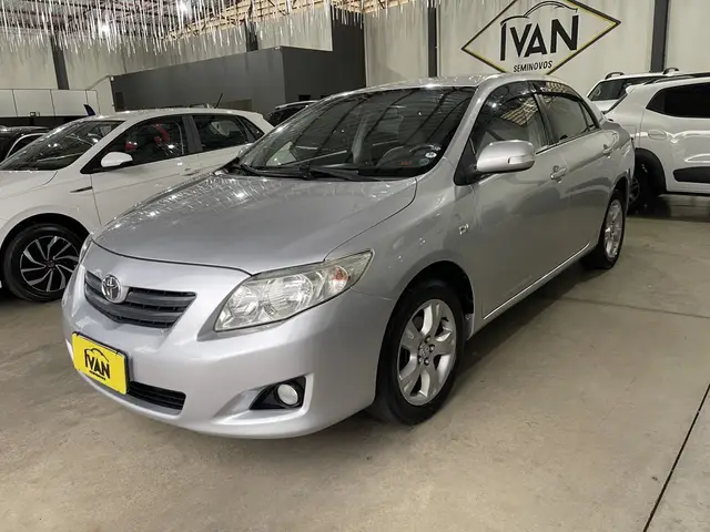 Carro Toyota Corolla 2009 Sedan XEi 1.8 16V (flex)