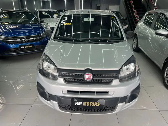 Carro Fiat Uno 2021 Attractive 1.0