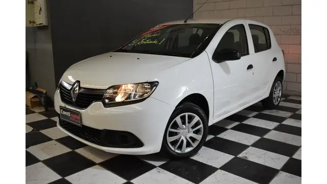 Carro Renault Sandero 2020 Authentique 1.0 12V SCe (Flex)
