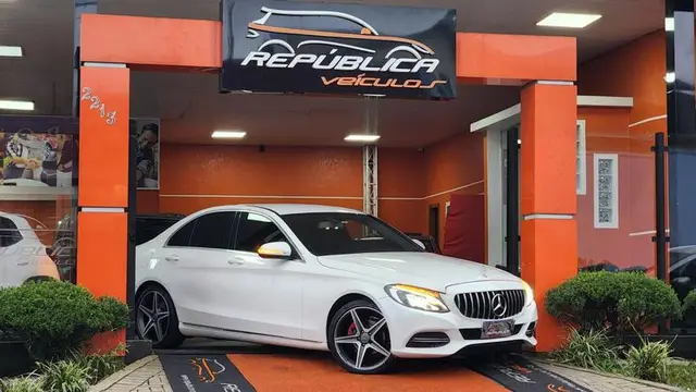 Carro Mercedes-Benz Classe C 2015 C 180 Avantgarde 1.6