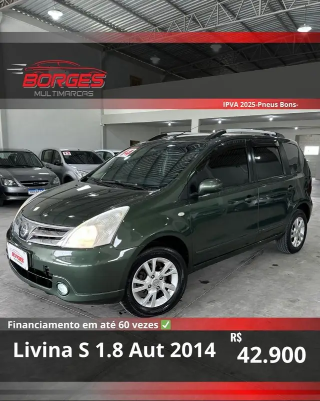 Carro Nissan Livina 2014 1.6 16V (flex)