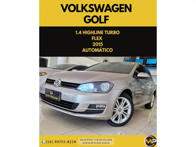 Carro Volkswagen Golf 2015 1.4 TSi BlueMotion Technology Highline