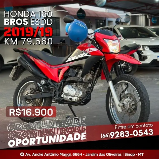 Moto Honda NXR 160 2019 Bros ESDD