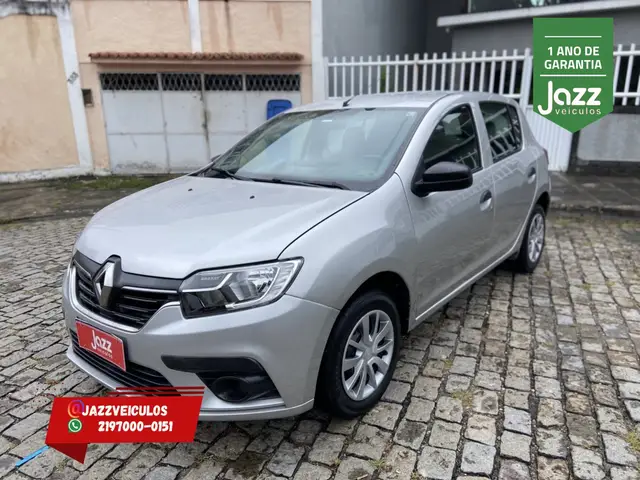 Carro Renault Sandero 2020 Life 1.0 12V SCe (Flex)