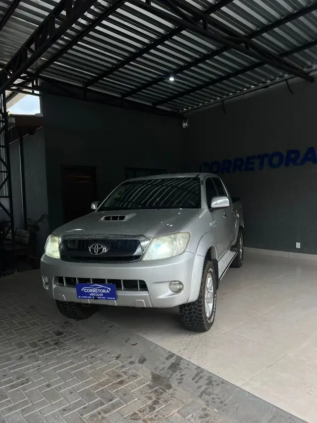 Carro Toyota Hilux Cabine Dupla 2008 Hilux SRV 4x4 3.0 (cab. dupla)