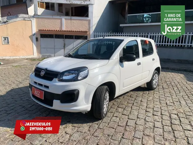 Carro Fiat Uno 2021 Attractive 1.0