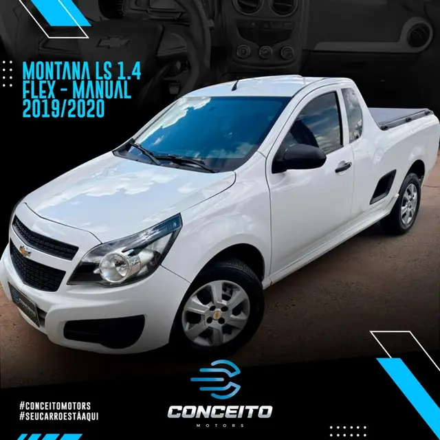 Carro Chevrolet Montana 2020 LS 1.4 (Flex)