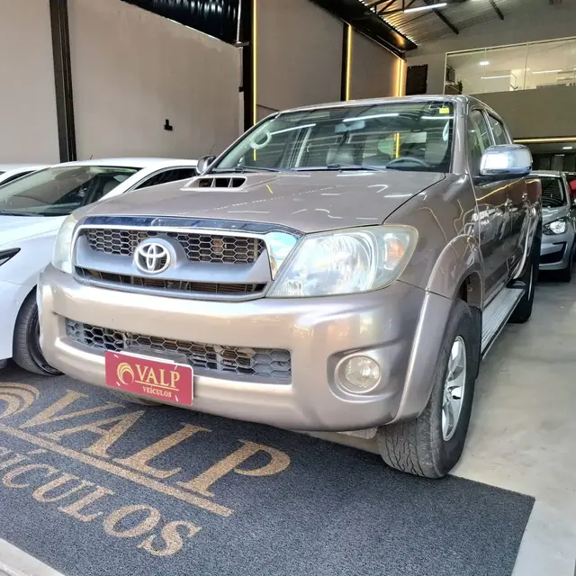 Carro Toyota Hilux Cabine Dupla 2009 Hilux SRV 4X4 3.0 (cab dupla) (aut)