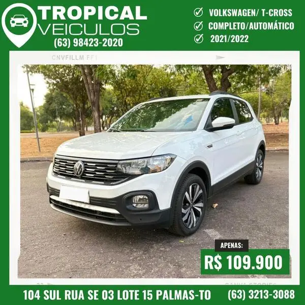 Carro Volkswagen T-Cross 2022 1.0 200 TSI 12V (Aut) (Flex)