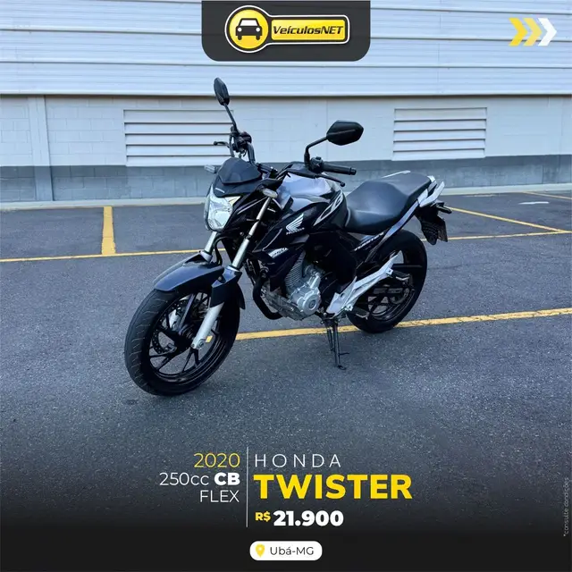 Moto Honda CB 250F Twister 2020 (ABS)